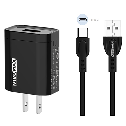 Bộ củ cáp Vivumax C1 2.4A Type C